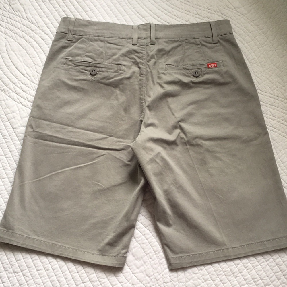 Gill Chino Crew Shorts Light Gray 32 Medium - Picture 3 of 14